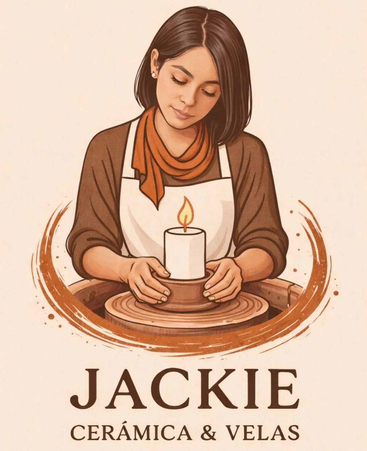 Logo Jackie Ceramica & Velas